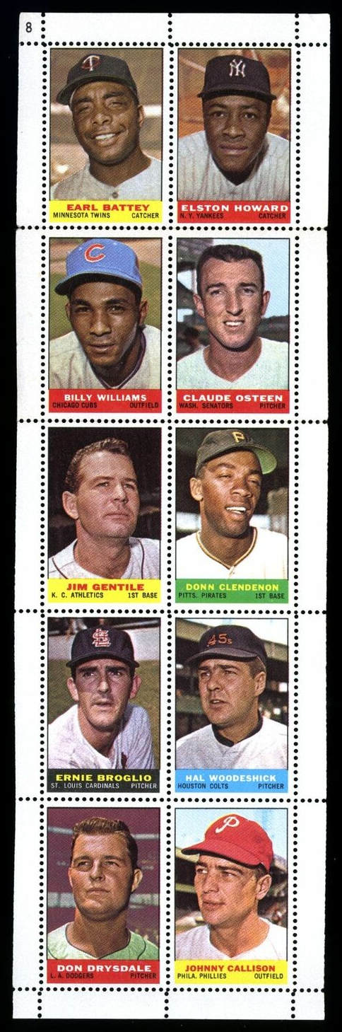1964 Bazooka Stamps Sheet 8